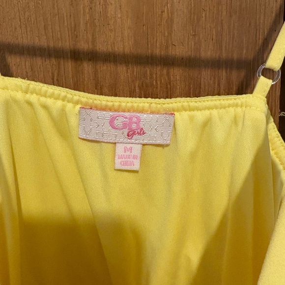 GB Girls Sunny Yellow Dress - Picture 3 of 3